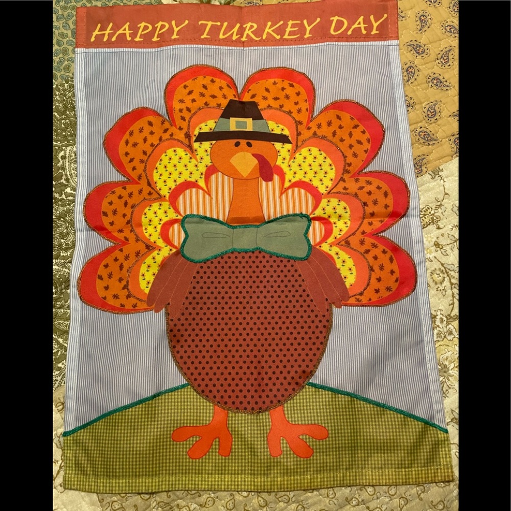 Thanksgiving Garden Flag,Happy Thanksgiving Flags 12 x 18 Inch
